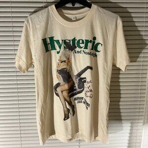 Cream Hysteric tee Jessa Hinton